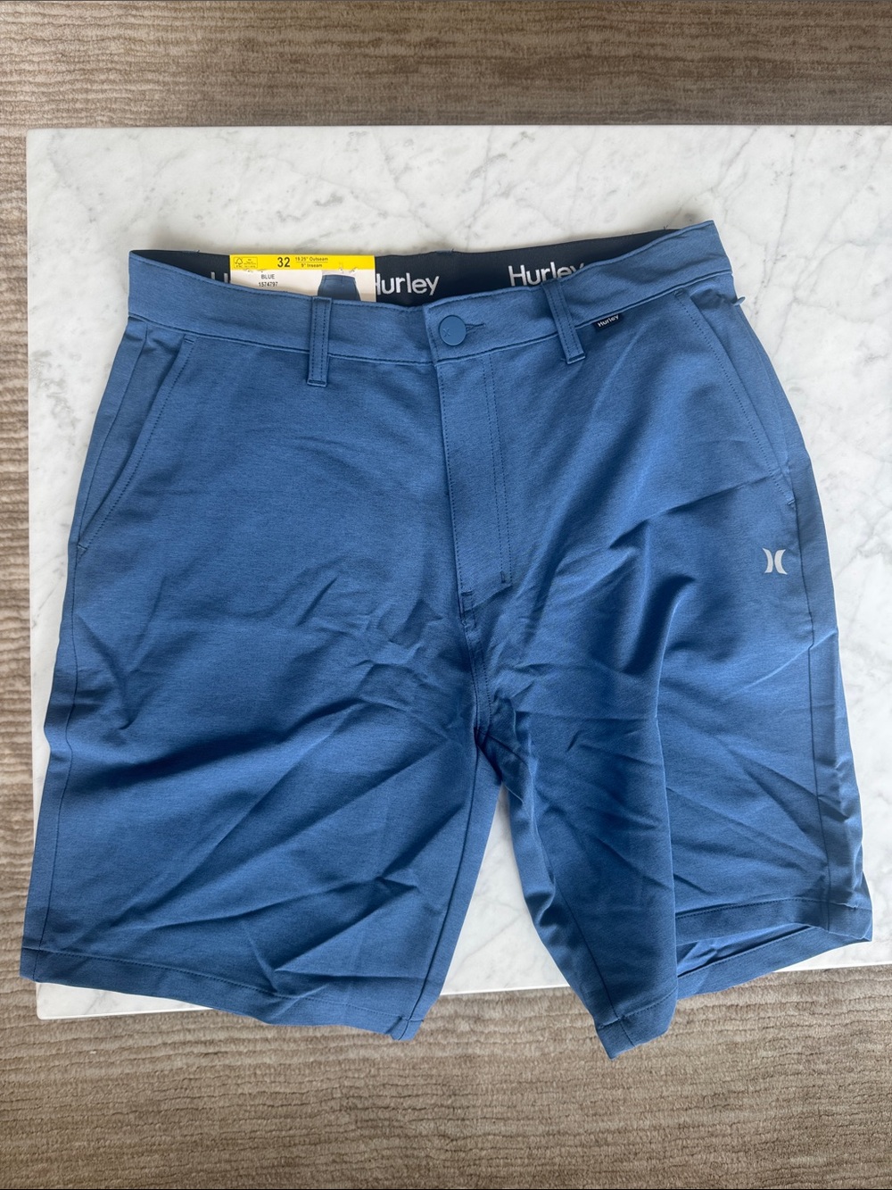Hurley Men’s Slate Blue Hybrid Shorts